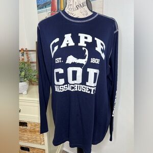 Wings-CAPE CODE MASS Long Sleeve T-shirt